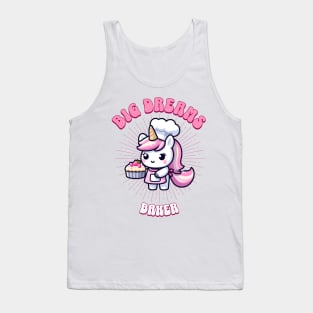 Big Dreams Baker Unicorn | Dream Big! Tank Top